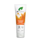 Dr. Organic Exfoliërende gezichtsreiniger met guave, vitamine C, verhelderend, heren, dames, natuurlijk, veganistisch, dierproefvrij, vrij van parabenen en SLS, gecertificeerd biologisch, 150 ml