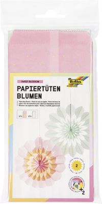 Folia Papieren bloemzakjes zoete bloesem Roze
