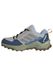 adidas Terrex Ax4r Wandelschoenen, uniseks, kinderen, Grey Two/Reflective Silver/Glow Blue