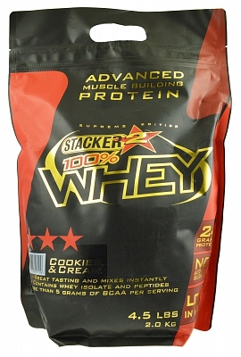 Stacker 2 Ephedra Vrij 100 Whey Protein Sportvoeding Milkshake Cookies And Cream