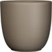 Mica Decorations Pot de fleurs - taupe brun - mat - céramique - 17 x 16 cm