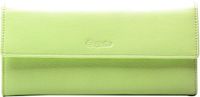 Esquire Leren Portemonnee Viktoria Ladies Long Wallet Lime Lichtgroen