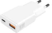 4Smarts PDPlug Duos Slim AC Snel Opladen Wit