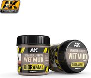 AK-Interactive Splatter Effects Wet Mud - 100ml - Base Product (Acrylic) - AK-8026