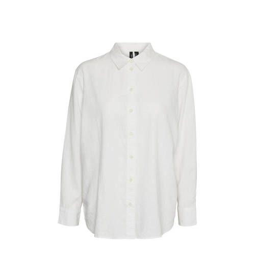 VERO MODA VMLINN Blouse - White