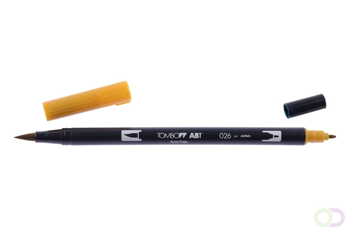 Tombow ABT Dual Brush Pen Yellow gold
