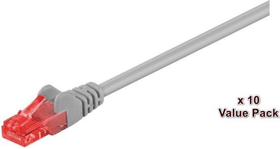 Microconnect UTP Cat6 3m Grey