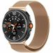 Samsung Galaxy Watch 8 Classic 46mm Milanese Band - Champagne Gold