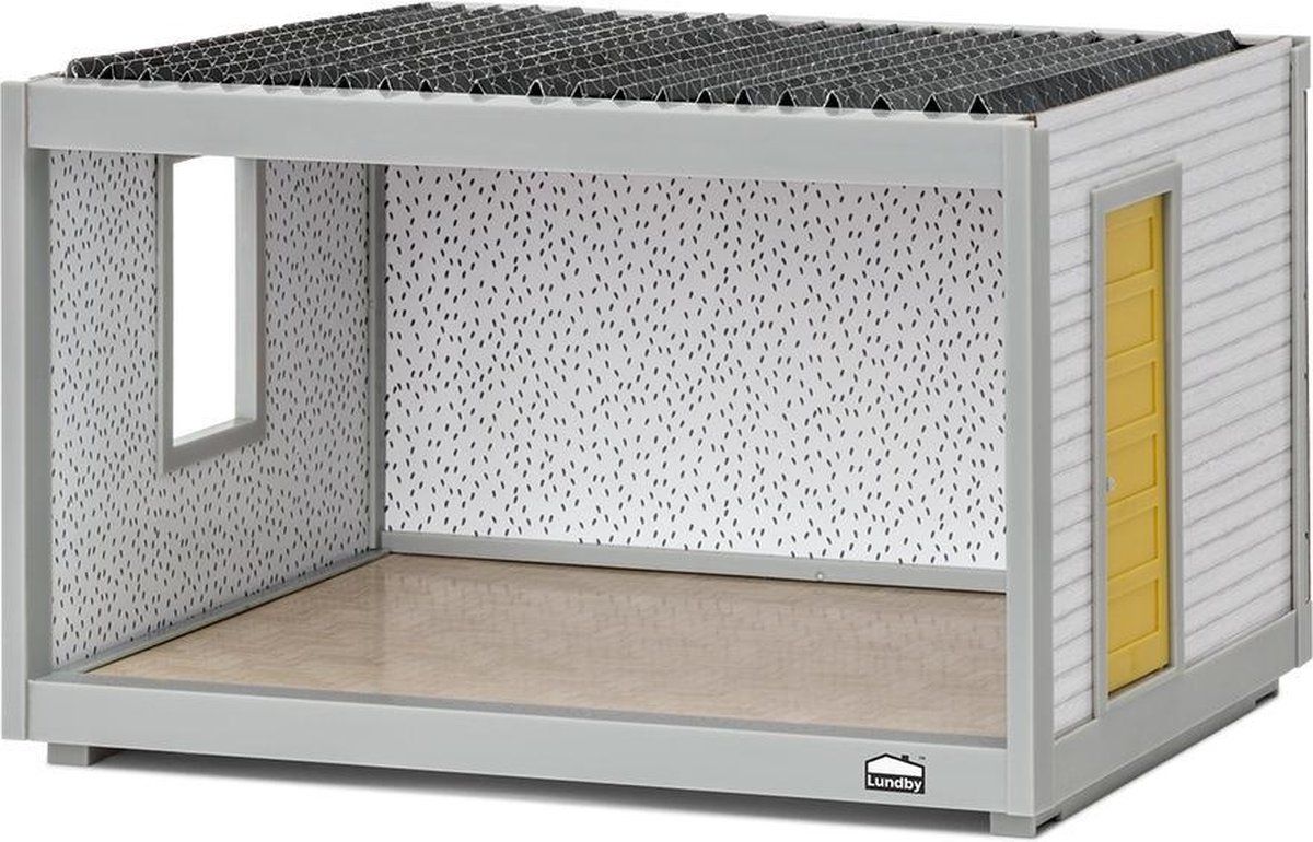 Lundby KAMER - Poppenhuis Kamer Module 33 cm breed - Stapelbare Uitbreiding - Poppenhuis Meubelset - Leeftijd 4+ - voor 11 cm Mini Dolls 1:18