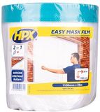 HPX Easy Mask Outdoor - afdekfolie met cloth tape - 1,10 m x 20 m