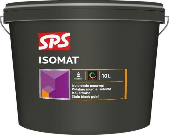 Sps Isomat Plus Isolerende Muurverf - 10 Liter - Neutraal
