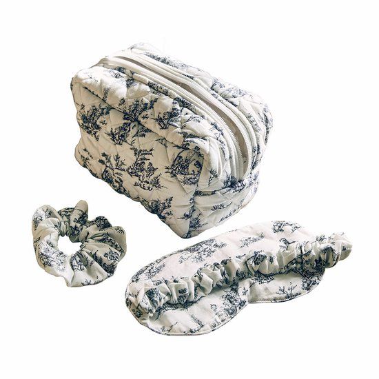 LOBERON Slaapset 3-delig Felencio wit/blauw