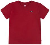 Levi's® Kids Batwing Chest Hit T-shirt Korte Mouwen Rood 6 Jaar Jongen Katoen Ronde Hals Regular Fit Effen