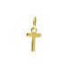 Lucardi Dames 14 karaat gouden letter hanger alfabet - Hanger - 14 Karaat Goud - Goud