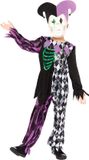 Amscan PDBSP12 Feestkleding Volwassene Unisex Paars Wit Zwart Halloween en Horror Accessoiresets