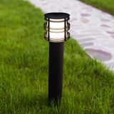 Norlys Potelet LED Stockholm, 85 cm, noir, avec ancrage au sol