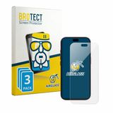 BROTECT Screenprotector 3 Stuks voor Apple iPhone 18 Pro Beschermglas transparant