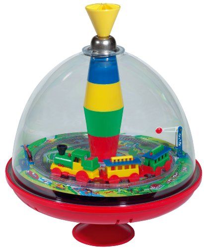 Lena Tin Toys 52301 - Draaitol met Trein - Ø 19 cm
