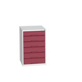 Bott Verso Schuifladenkast | 525x550x800mm | 6 Laden | RAL 3004