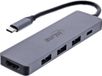 InLine USB-C naar HDMI 4K 60Hz, USB-A en USB-C PD 100W adapter