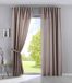 Cationic JENA Set van 2 gordijnen Verborgen lussen Taupe 250x140 cm