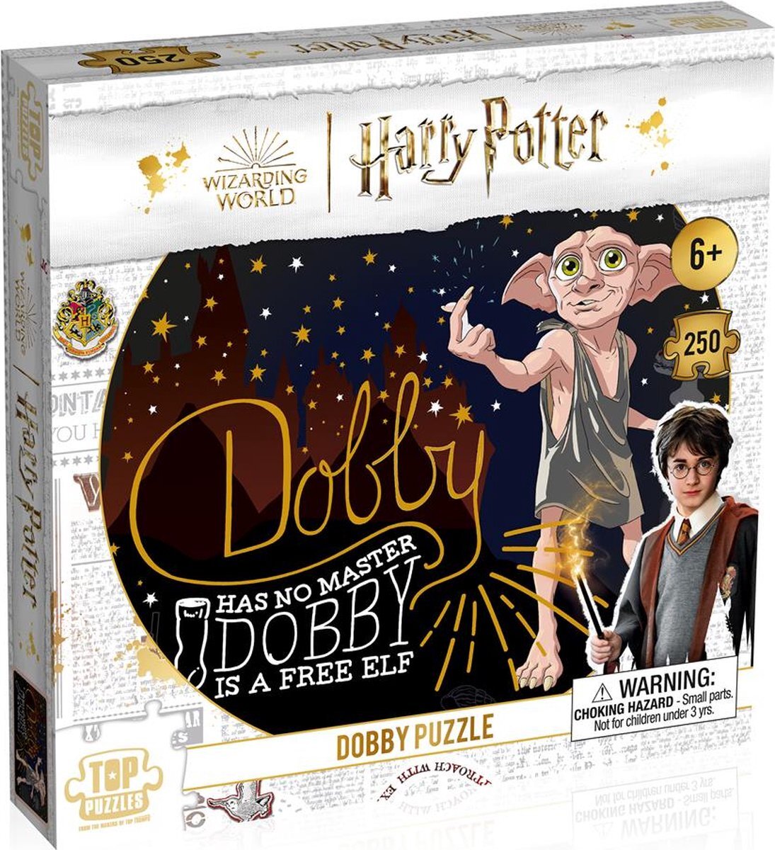 Winning Moves Harry Potter - Puzzle Dobby 250 stuks