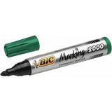 BIC marqueur permanent 2000 vert boîte de 12