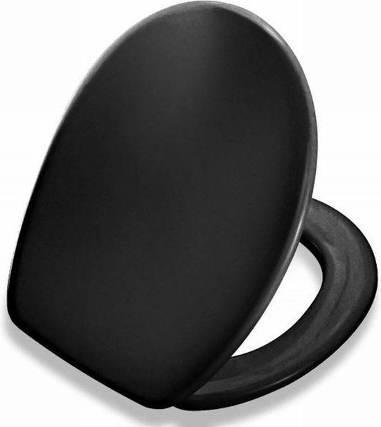 Pressalit Tivoli-2 toiletzitting met deksel zwart 316001UN3999