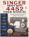 Singer Heavy Duty 4452 User Manual