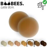 BOOBEES Nipple Covers - 8cm - Latte - Reusable - Swimproof - Invisible
