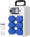 Boîtier de distribution portable 6 prises