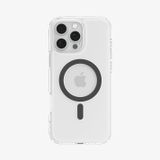 Spigen Ultra Hybrid MagFit - Coque pour Apple iPhone 16 Pro - Compatible MagSafe - Cover arrière Graphite
