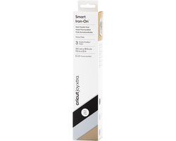 Cricut Smart Iron-On Joy Xtra Folieset Snijbreedte 30.5 cm Zwart, Goud, Zilver