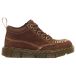 Dr. Martens Bottes RAFFE MOC BOOT J LOW DARK BROWN TUMBLED NUBUCK