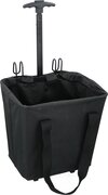 Dunlop Fietstas Trolley - 24 Liter - Regenhoes - Zwart