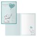 DOHE - Wenskaarten voor baby's - Pack van 6 stuks - Afmetingen: 11,5 x 17 cm (gesloten) - Inclusief envelop voor het opbergen van de kaart - Model Elephant