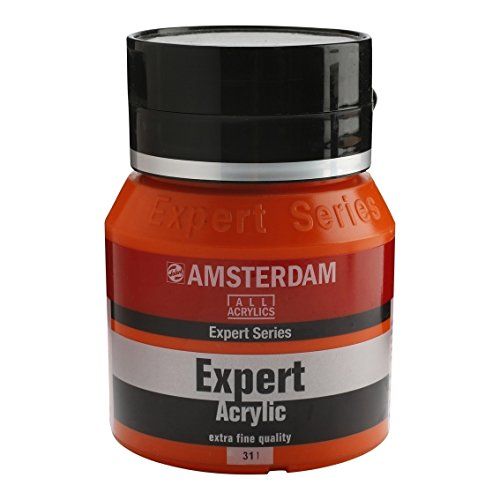 Amsterdam Acrylic Expert - Artiesten Acryl Verf 400ml Vermillion - 8712079296414