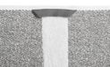 Beddinghouse Sheer Stripe Washandje - Antraciet