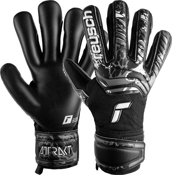 Reusch Attrakt Infinity Keepershandschoenen - Maat 11 - Zwart/Wit - Heren