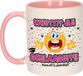 Bellatio Decorations Geslaagd cadeau mok - roze - Whutt jij geslaagd - keramiek - Ca. 300 ml