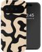 Selencia Coque - Convient pour Google Pixel 11 - Couverture arrière avec anneau magnétique - Art Wave Noir