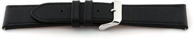 Wow Excellent Prisma Ltd. Horlogeband Universeel I135 Leder Zwart 24mm