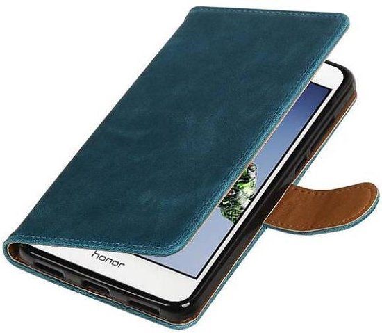 BAOHU Book Case voor Huawei Honor 5A / Y6 II - Blauw