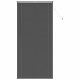 vidaXL Venetiaanse jaloezie zilvergrijs 213 x 80 cm 25 mm PVC