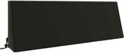 vidaXL Rugkussen SOEST 100% Polyester Zwart 120 x 20 x 40 cm