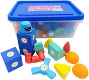 Blockaroo 60pcs box magnetisch speelgoed