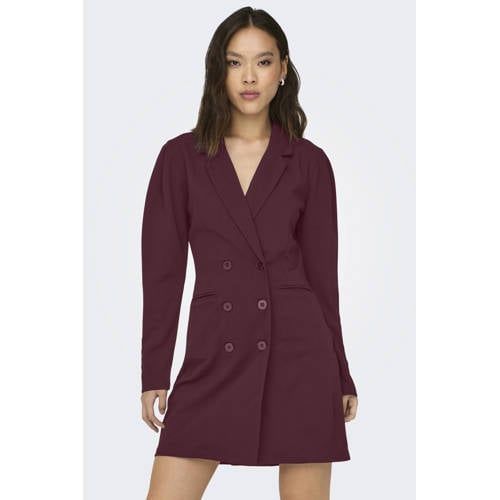 JDY JDYCATIA ELSA L/S BLAZER DRESS NL JRS Dames Blazers Rood XL