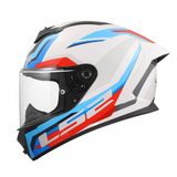 LS2 Helm Rapid III Hyper FF820 wit / blauw maat XXS