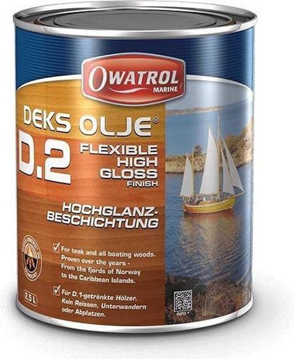 Owatrol D2 Olie 1L - Zwart - 3297971108416