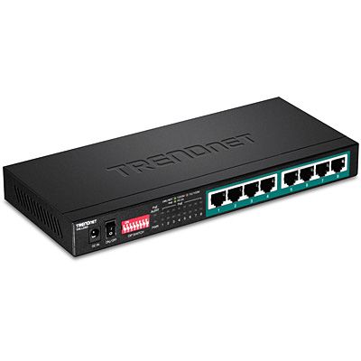 TRENDnet TPE-LG80 - Netwerk switch - Zwart